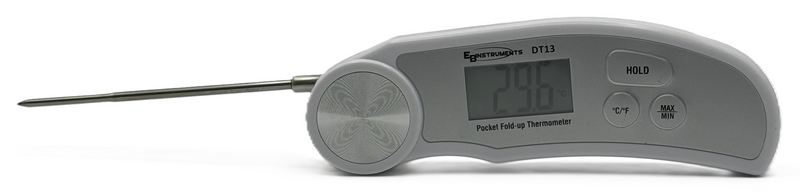 Termometro digitale tascabile IP67 con sonda richiudibile - DT13 Termometro digitale tascabile IP67 con sonda richiudibile - DT13